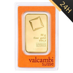 Sztaba złota LBMA 50 g 24H