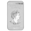 SREBRNA MONETA AUSTRALIJSKI PROSTOKĄTNY SMOK LOSOWY ROCZNIK 1 oz  24H VM