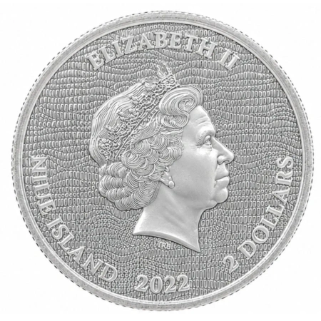 SREBRNA MONETA WELSH DRAGON NIUE 1 oz 24H VM