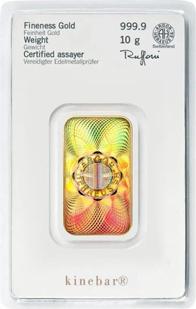 Sztaba złota ARGOR-HERAEUS/HERAEUS Kinebar 10 g